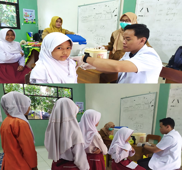 Seluruh Murid Muslimah Kelas 5 MIFABARA Ikuti Imunisasi HPV, Bentuk Perlindungan Kesehatan Sejak Dini