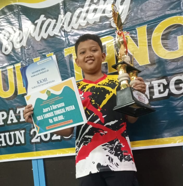 Azka, Sang Pejuang Lapangan yang Bawa Pulang Juara 3 PORSENI Kabupaten Banjarnegara