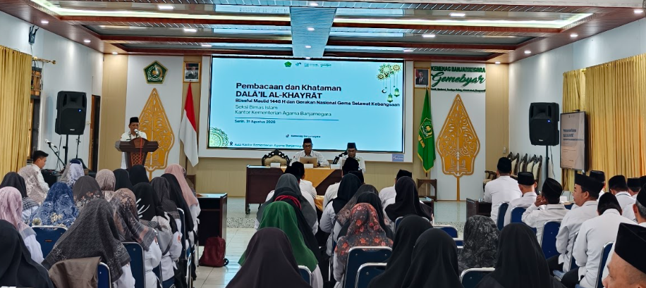 Kemenag Banjarnegara Mulai Khataman Dalā’il al-Khayrāt, Semarakkan Gema Selawat Kebangsaan