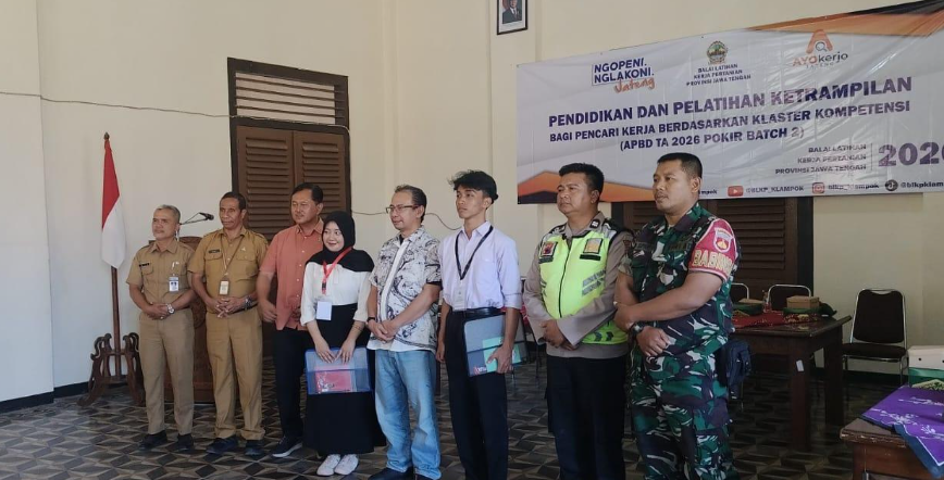 7 Peserta Binaan Bengkel Hati Kemenag Banjarnegara Ikuti Diklat Keterampilan di BLKP Klampok