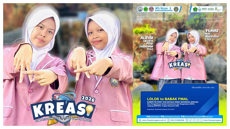 Tim Riset Madtsansa Lolos Final Nasional KREASI 2026, Siap Berkompetisi di Yogyakarta
