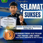 Atlet Matsamara Raih Juara 3 Kejuaraan Provinsi Pencak Silat PSHT Piala Dindikpora Ke XVIII